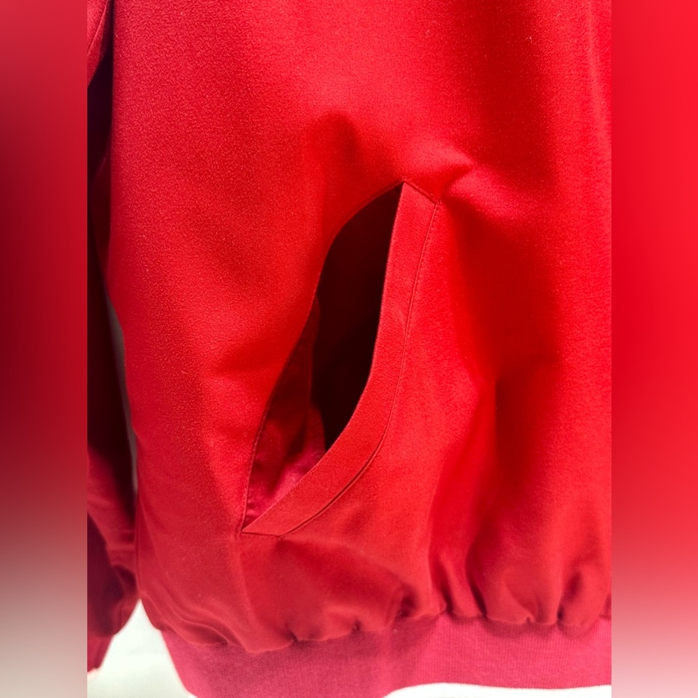 Liz Golf Windbreaker Pullover 1/4 Zip Jacket size Large - Picture 10 of 11